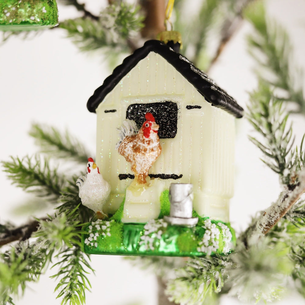 Chicken Coop Ornament
