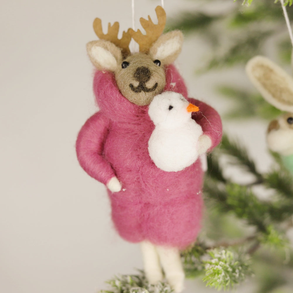 Outdoor Winter Animal Ornament