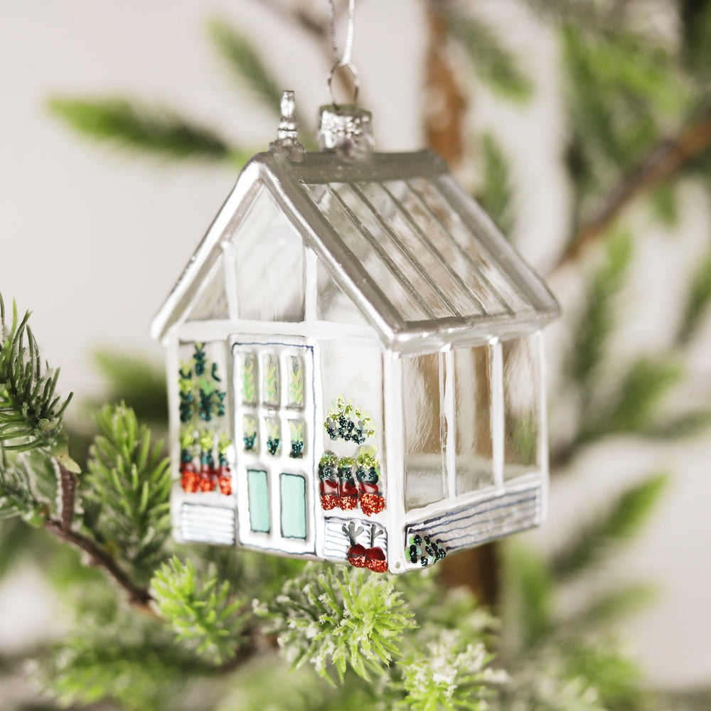 Reclaimed Greenhouse Ornament