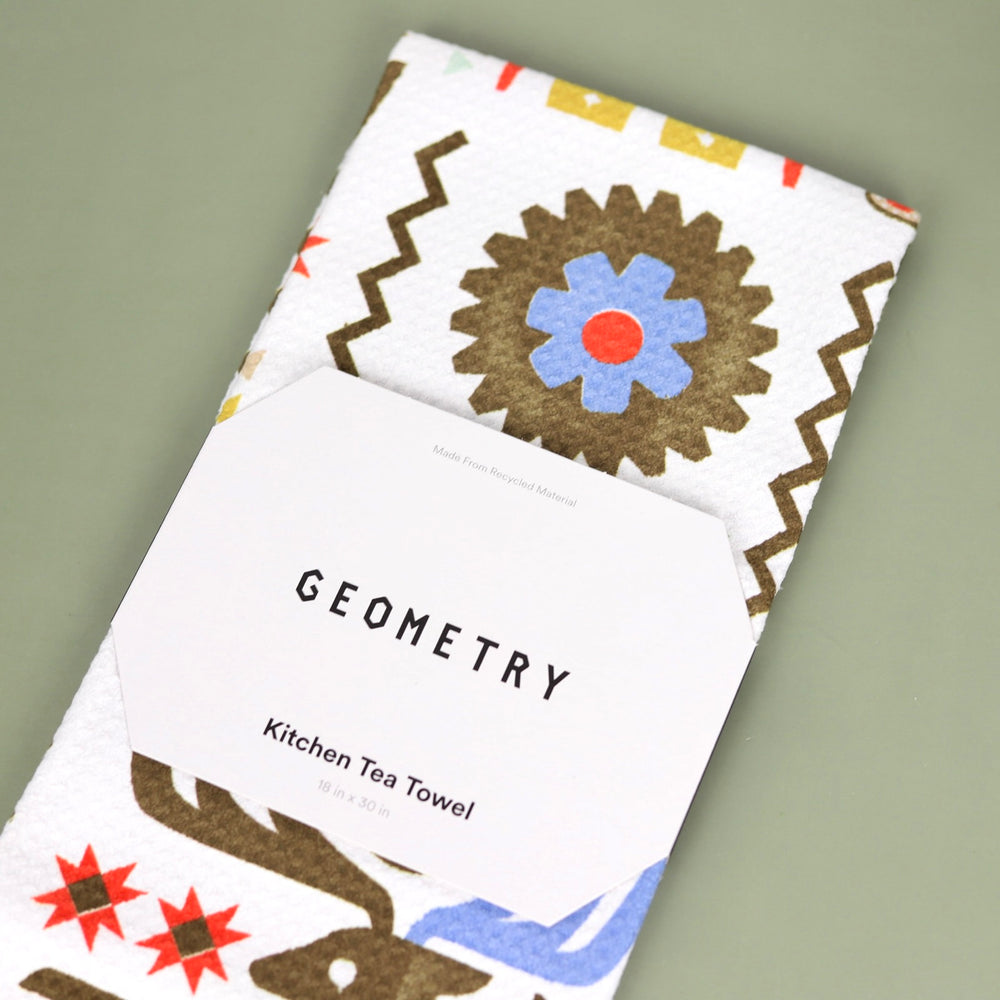 Holiday Recycled Tea Towels