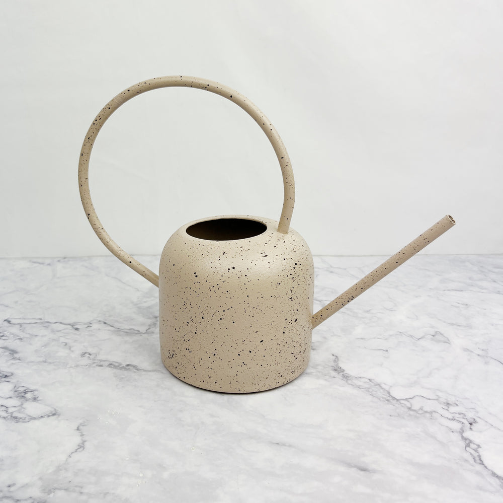 Speckled Metal Watering Can