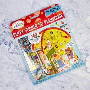 3D Mushroom Sticker Playhouse