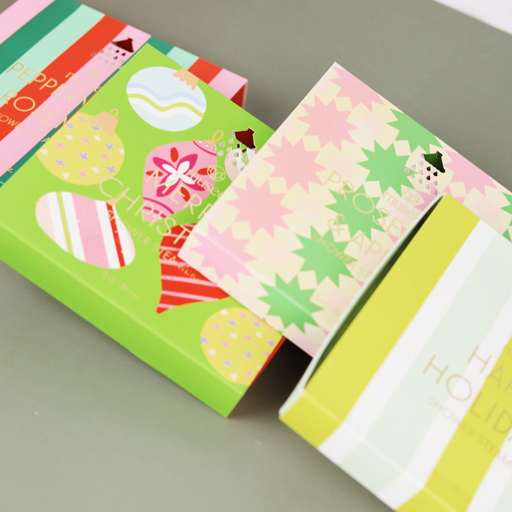 Holiday Shower Steamer Set