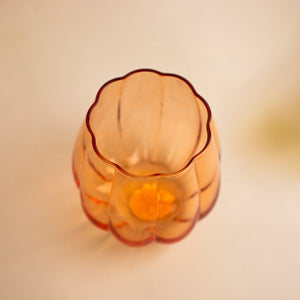 Stemless Pumpkin Glass