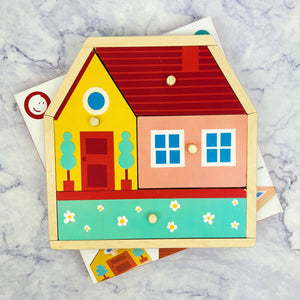 Wooden House Puzzle