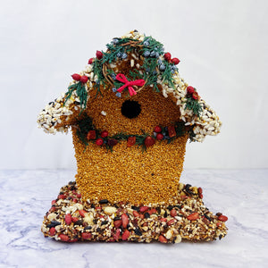 Extra Large Holiday Birdseed House