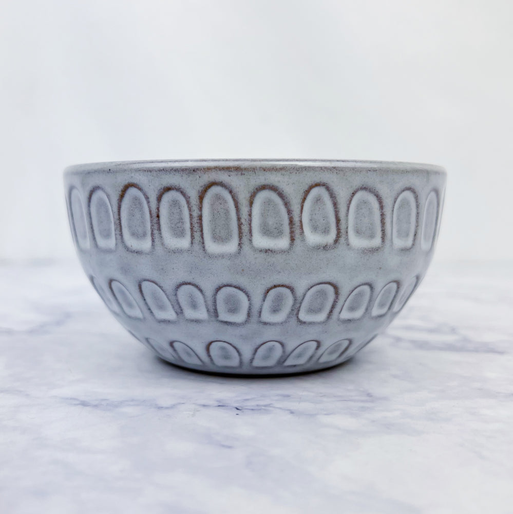 Ivory Glazed Stoneware Bowl