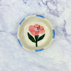 Funky Floral Trinket Dish