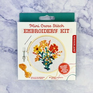 Mini Cross Stitch Embroidery Kit