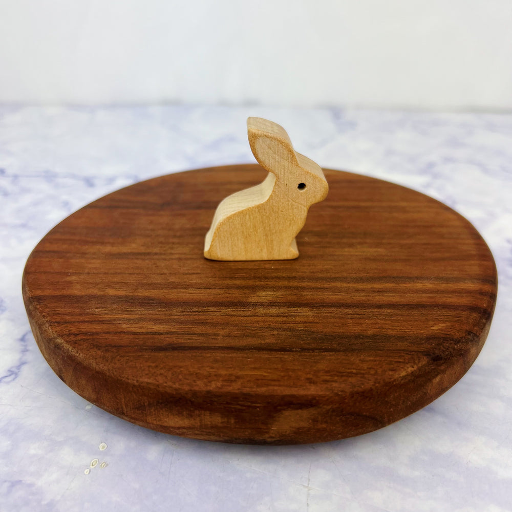 Wooden Baby Bunny
