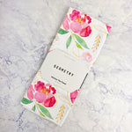 Pink Peony Recycled Tea Towel