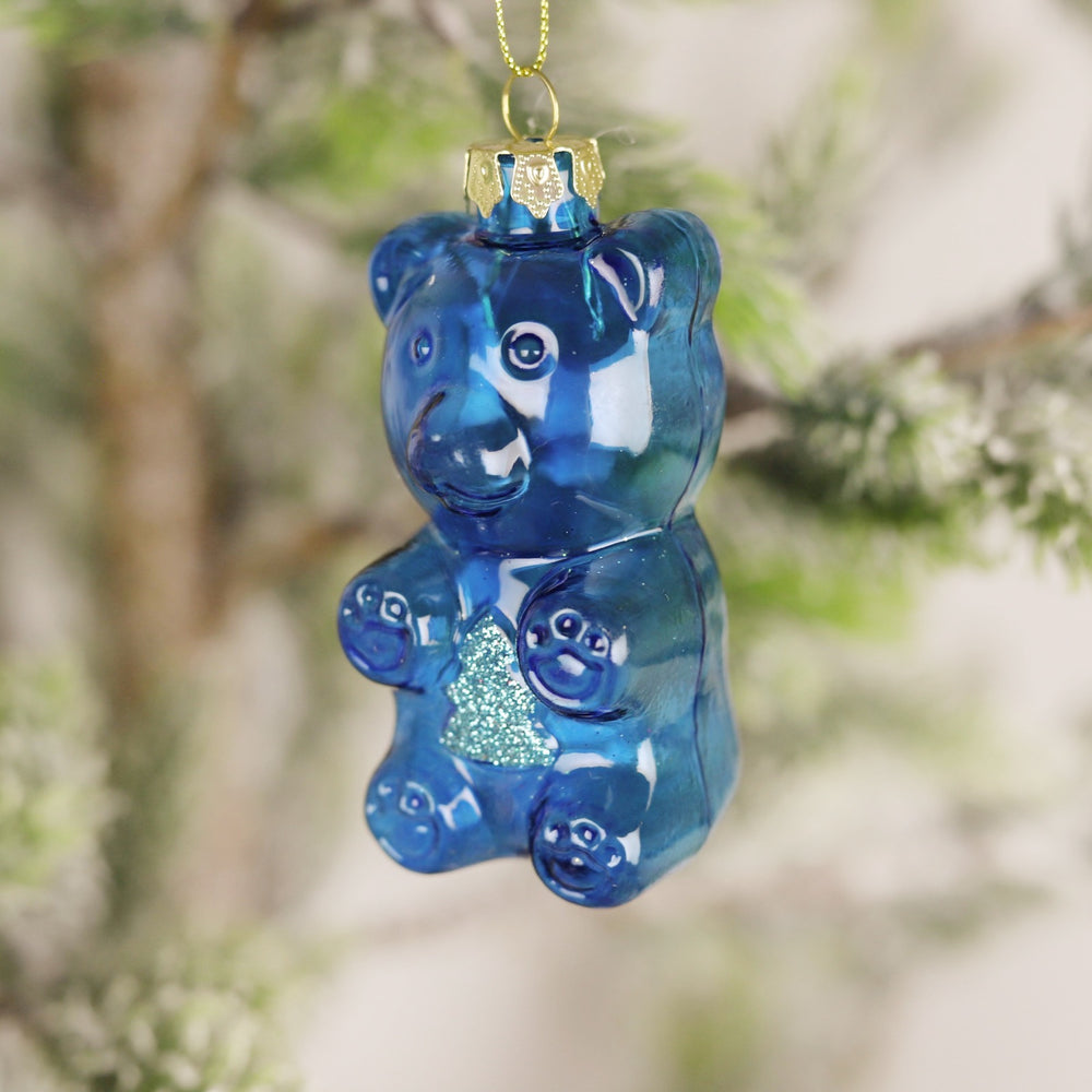 Glass Gummy Bear Ornament