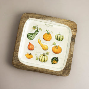 Autumnal Wooden Tray