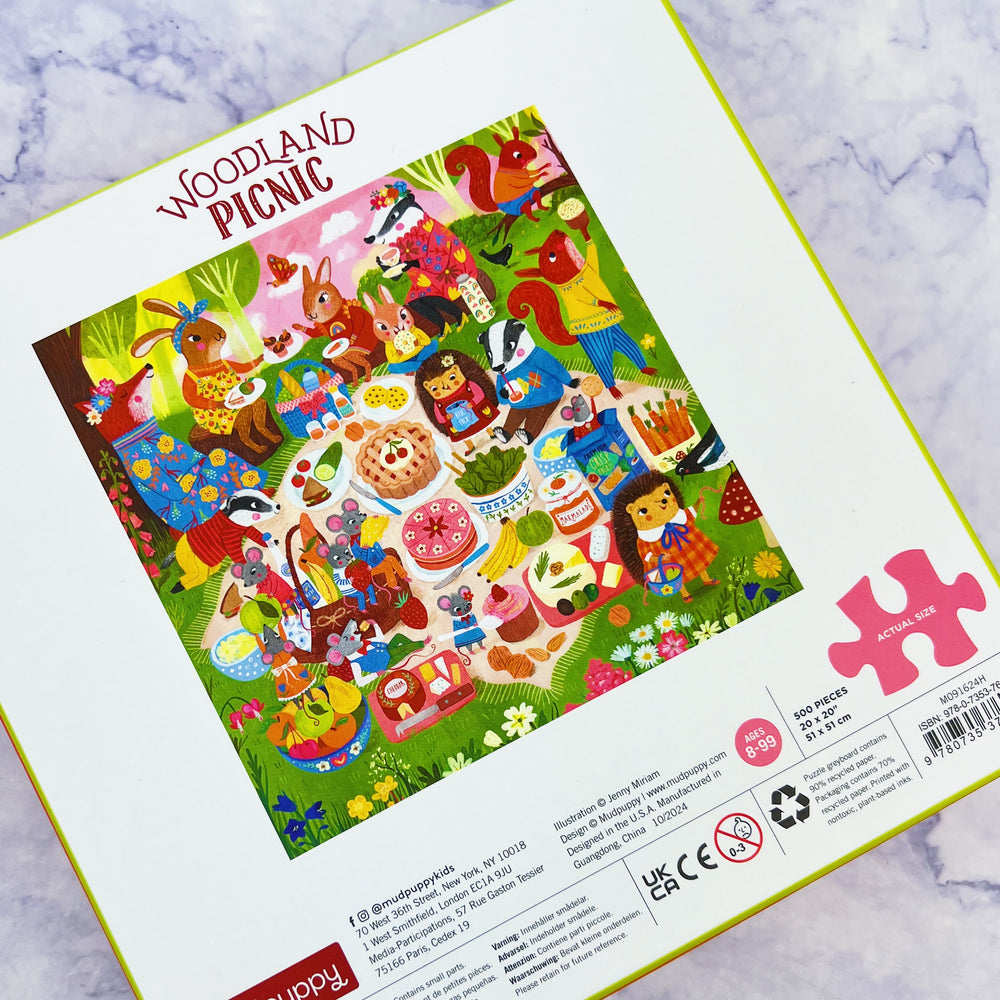 Woodland Picnic Puzzle