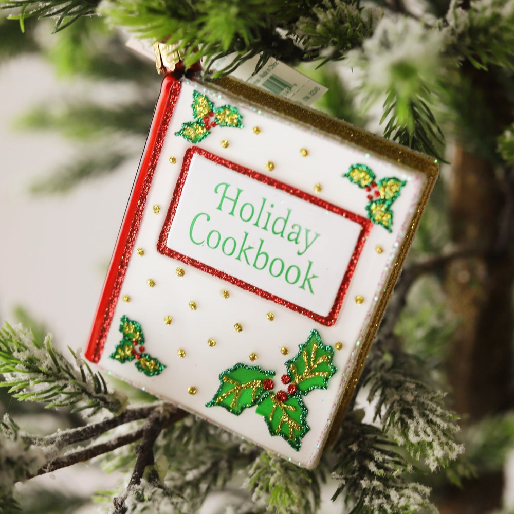 Christmas Cookbook Ornament