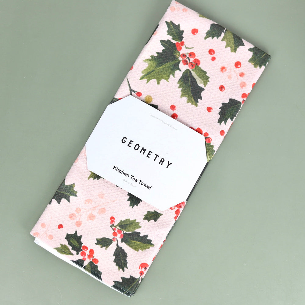 Holiday Recycled Tea Towels