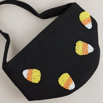 Beaded Halloween Bucket - Candy Corn