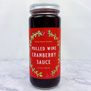 Mulled Wine Cranberry Sauce