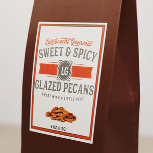 Sweet and Spicy Glazed Pecans