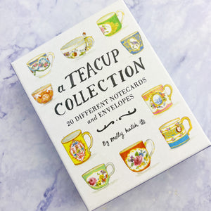 A Teacup Collection Notecard Set