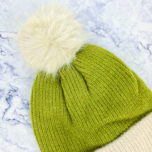 Color Block Beanie