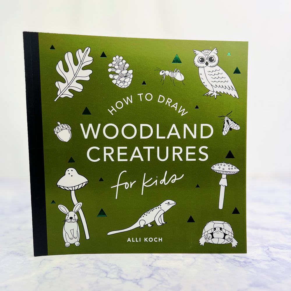 How To Draw Woodland Creatures For Kids Book