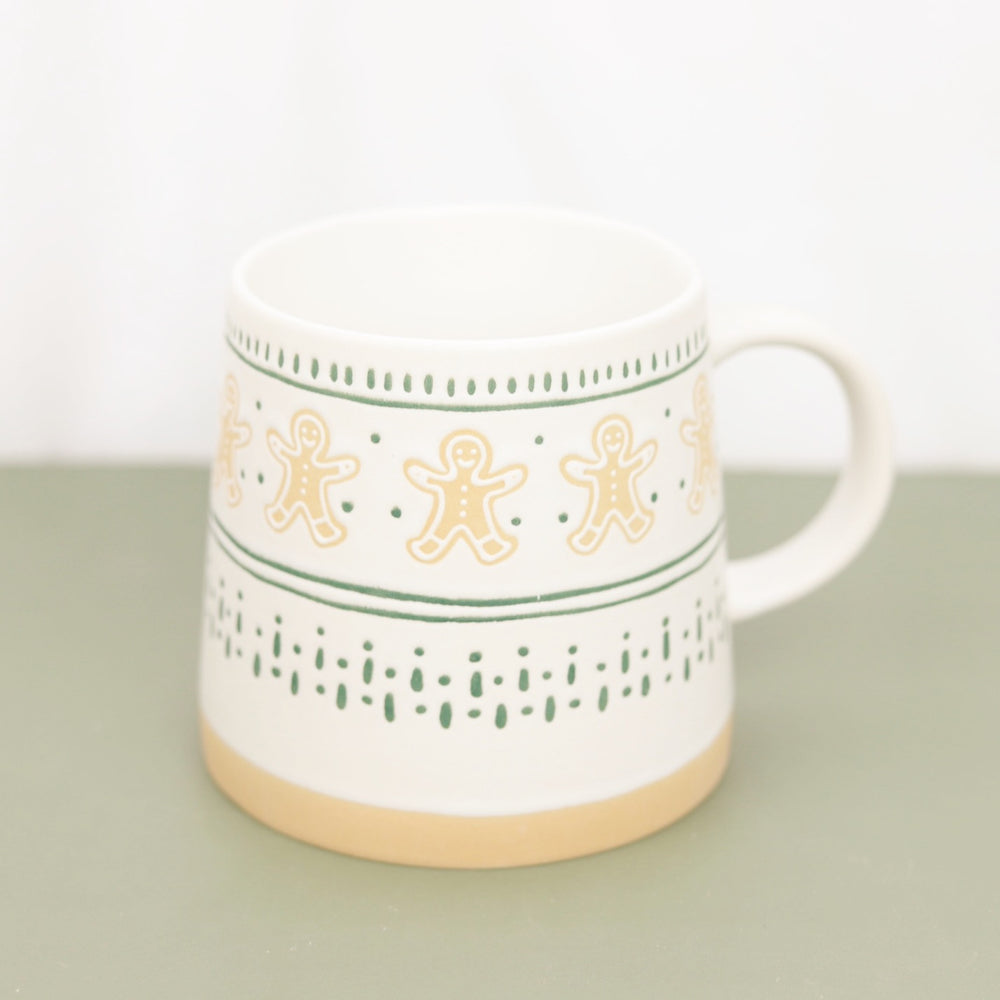Ceramic Gingerbread Mug