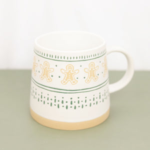 Ceramic Gingerbread Mug