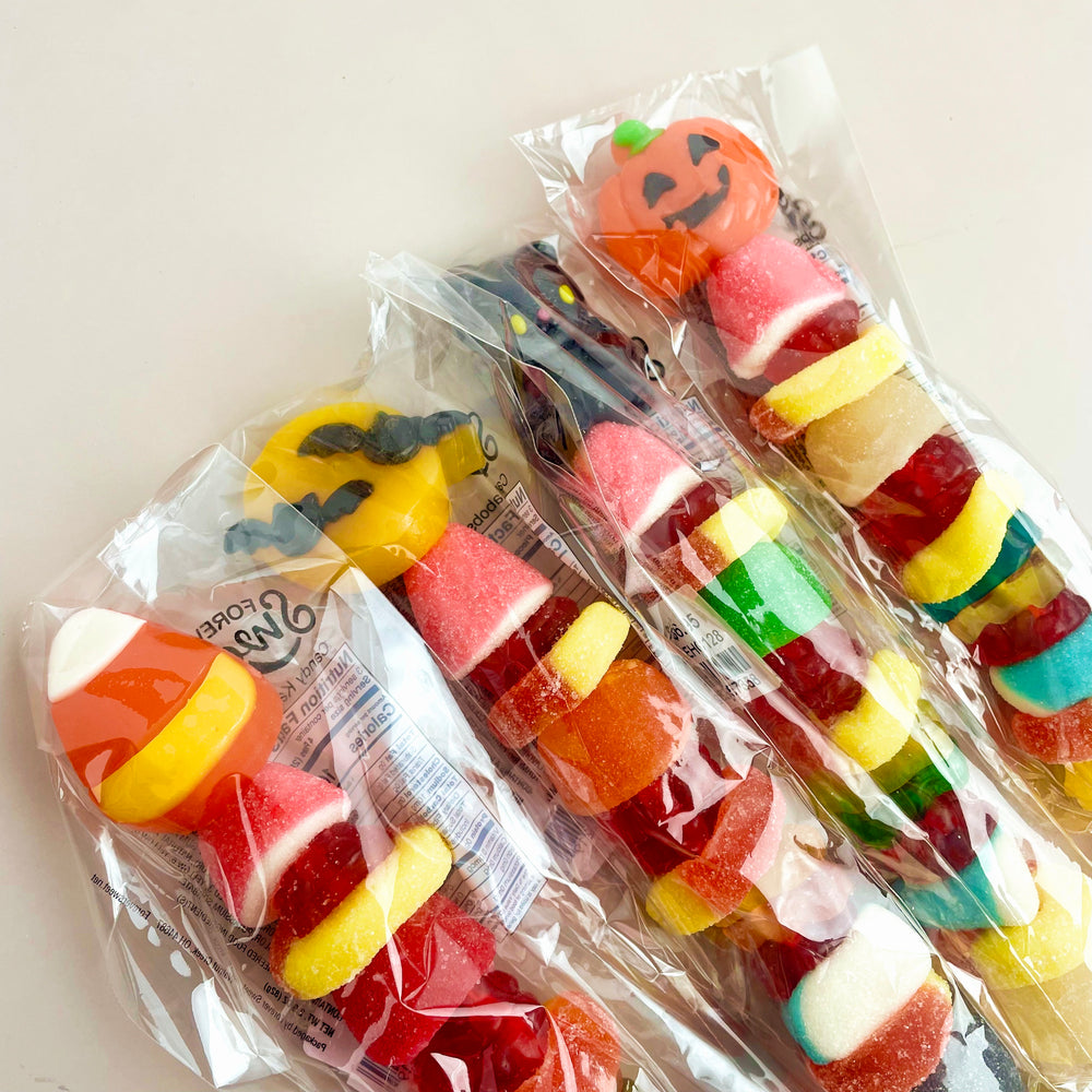Halloween Gummy Kabobs