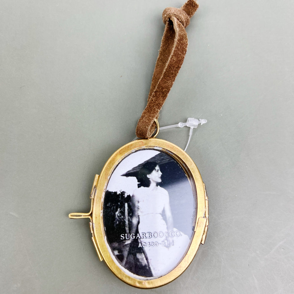 Mini Brass Frame Ornament