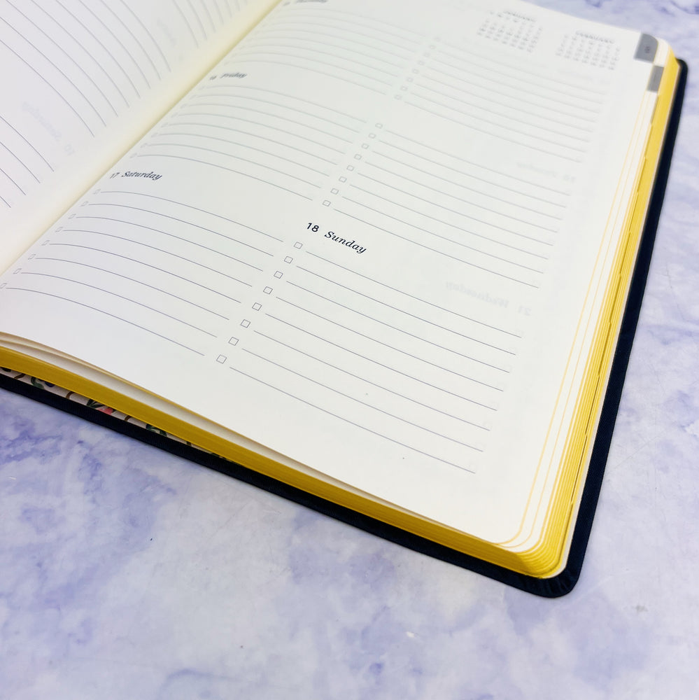 2026 Wildwood Book-bound Monthly and Weekly Planner