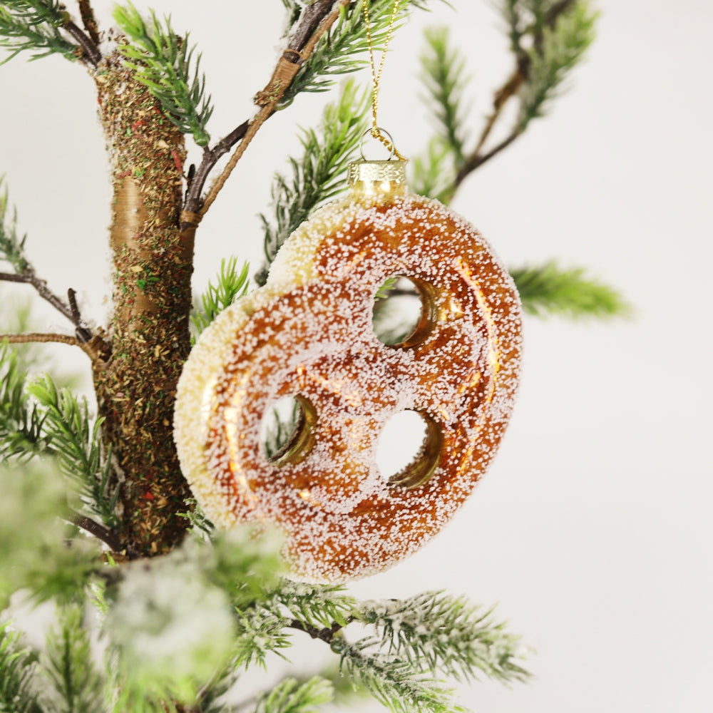Giant Bavarian Pretzel Ornament