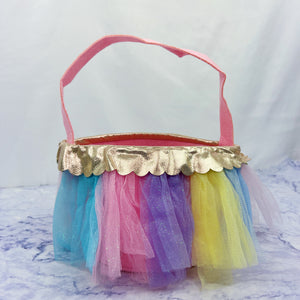 Rainbow Tutu Basket