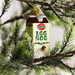 Eggnog Carton Ornament