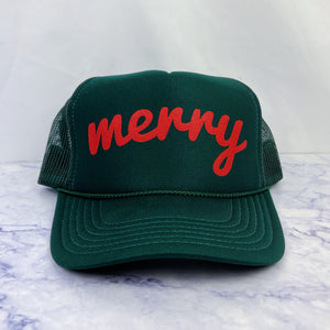 Merry Trucker Hat