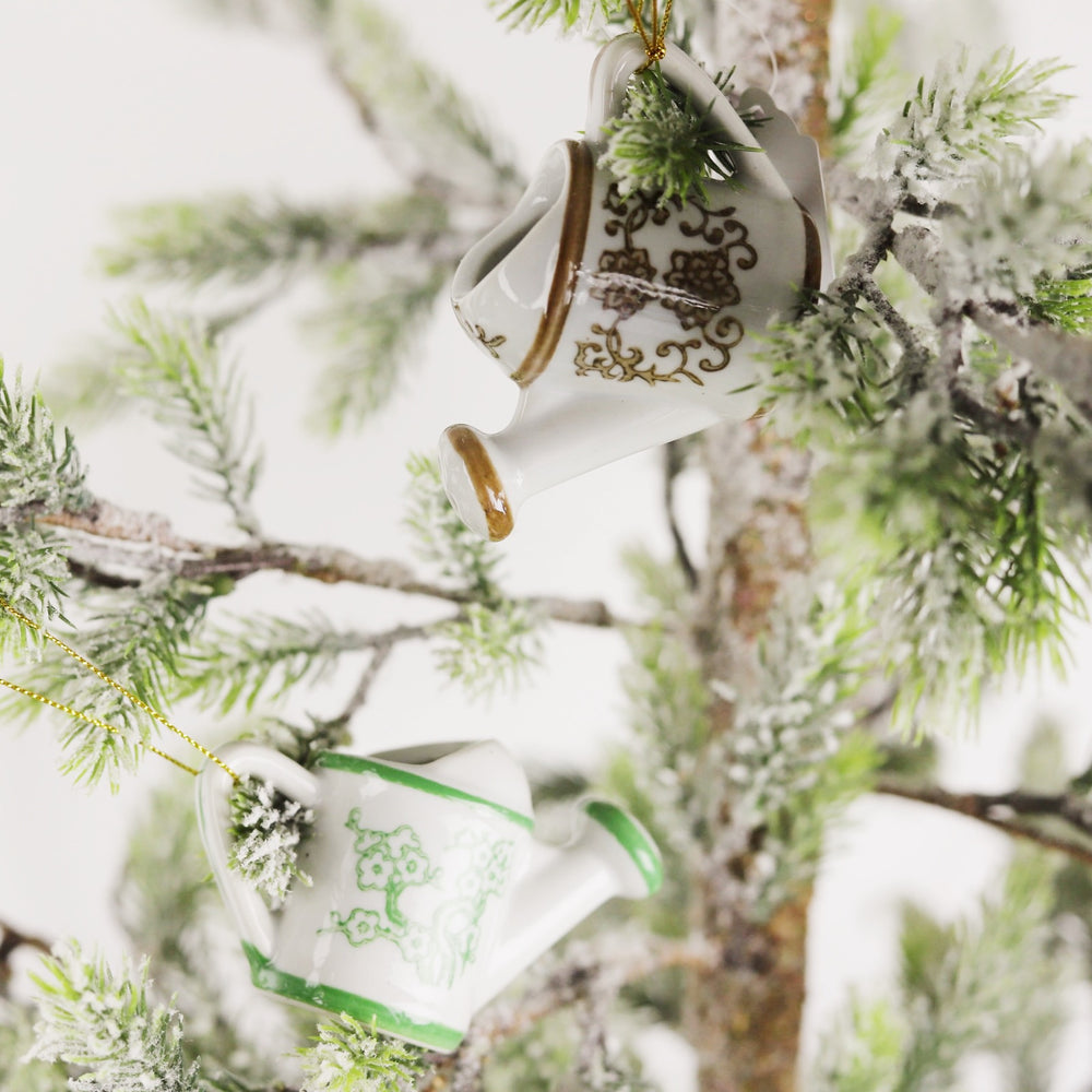 Stoneware Watering Can Ornament