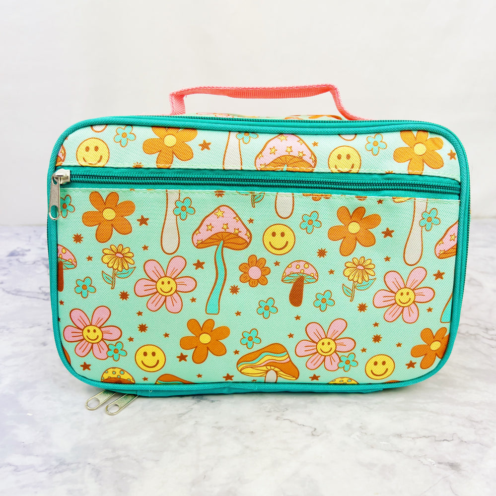 Kids Fun Print Lunch Boxes with Handle