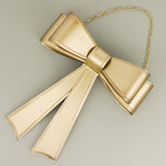 Metallic Bow Wreath