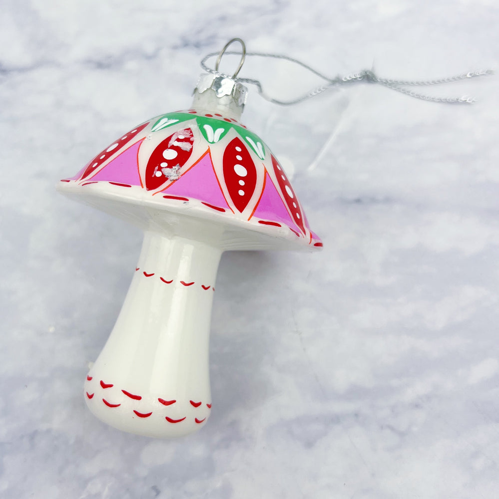 Whimsical Mushroom Ornament