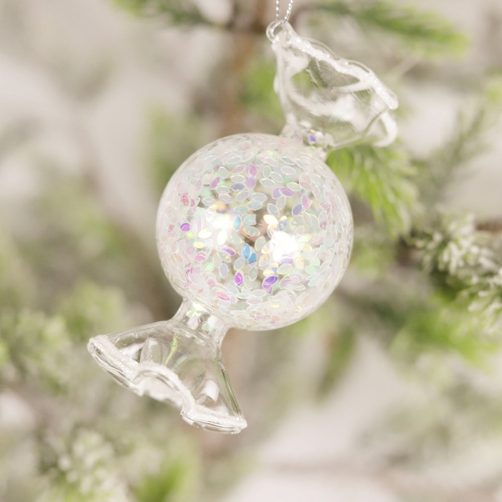 Glass Candy Ornament