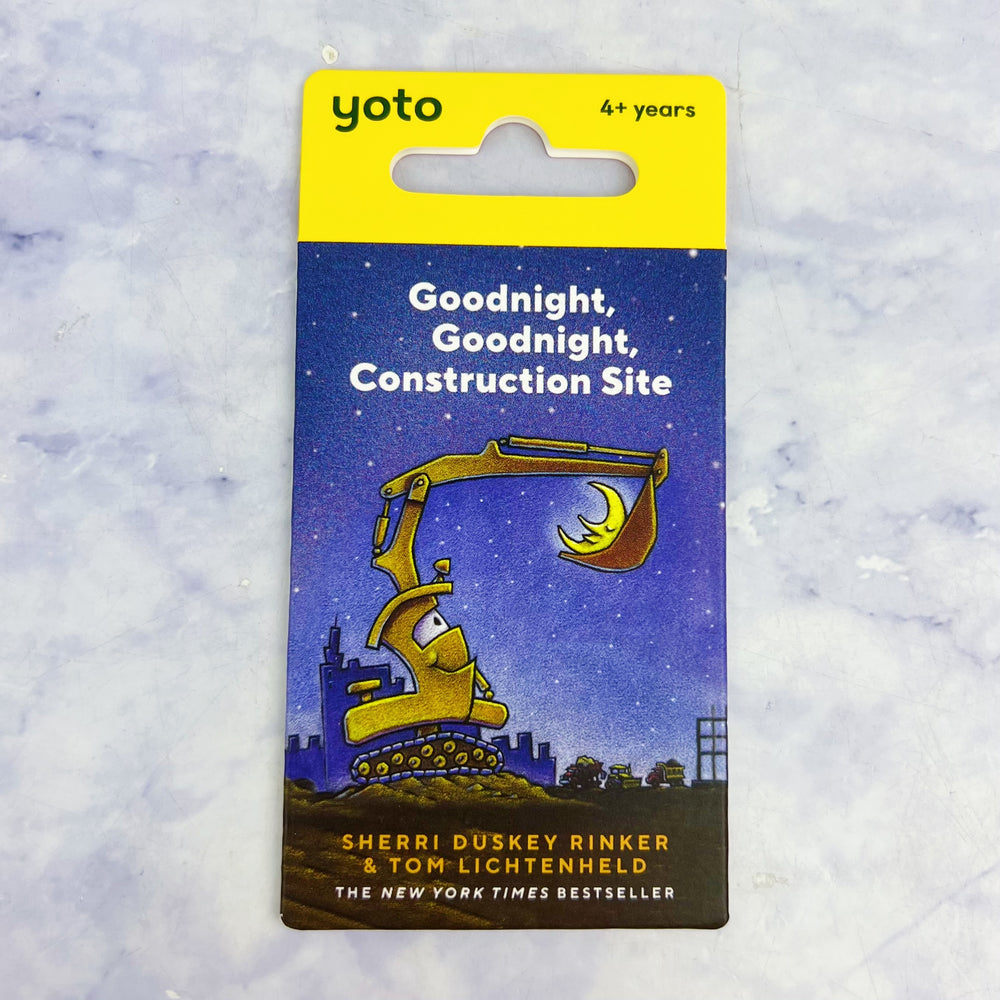 Yoto Player Card Goodnight Construction Site