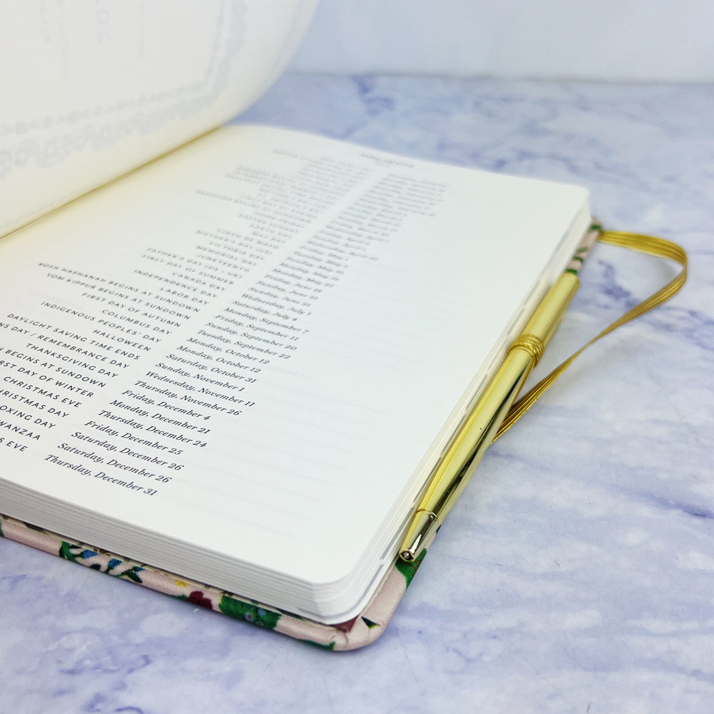2026 Gracie Hardcover Planner With Pen