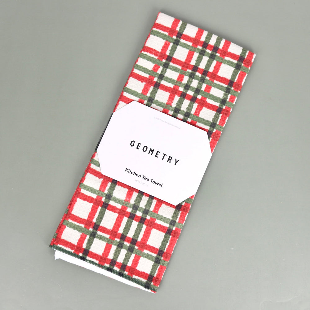 Holiday Recycled Tea Towels