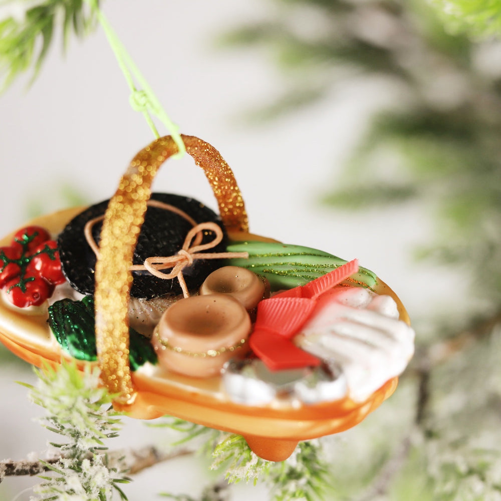Garden Gathering Basket Ornament