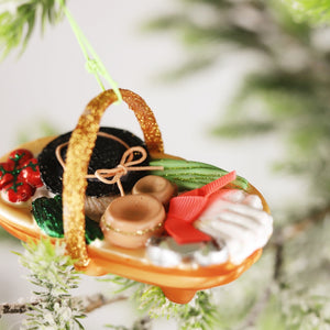 Garden Gathering Basket Ornament