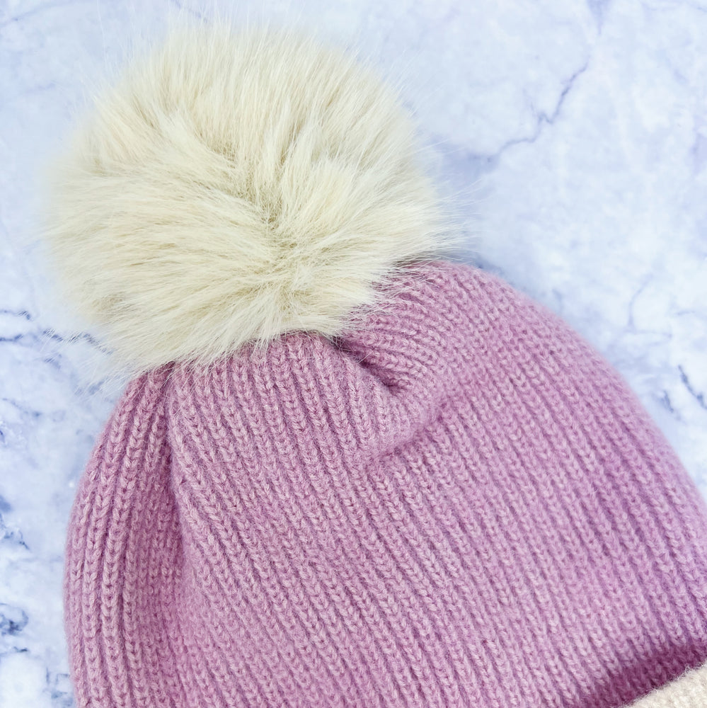 Color Block Beanie