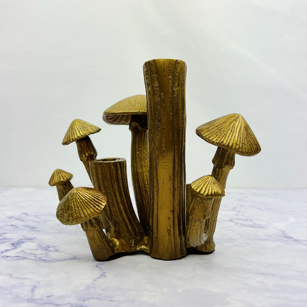 Cluster Mushroom Bud Vase