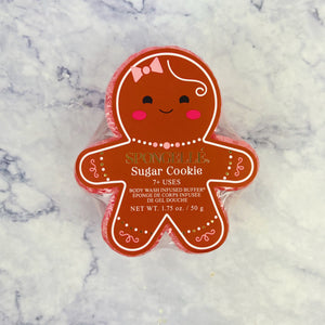 Sugar Cookie Body Wash-Infused Gingerbread Body Buffer