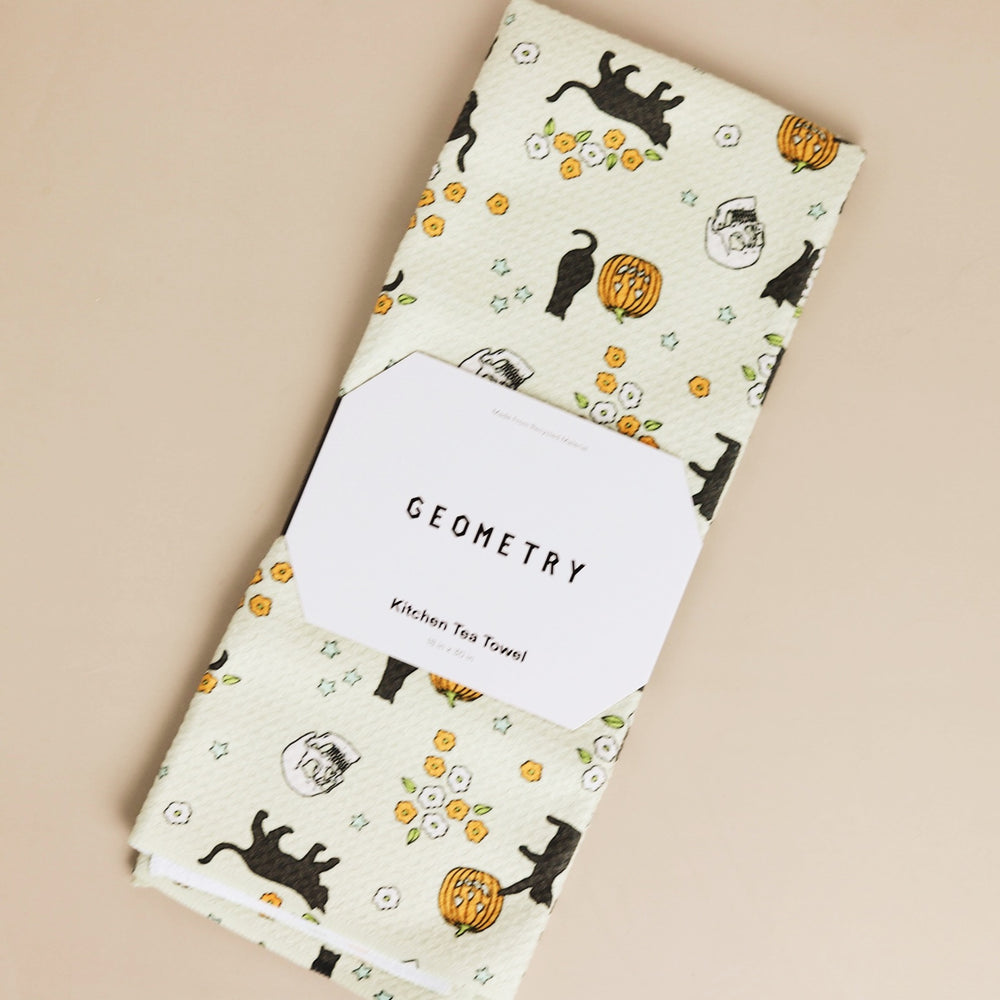 Spooky Parade Tea Towel