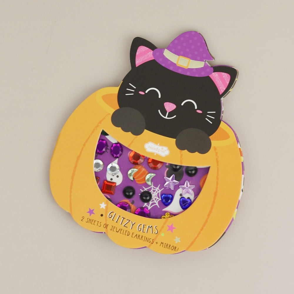 Halloween Glitzy Sticker Earrings